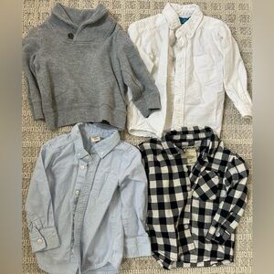 Bundle of 18 month baby boy shirts
